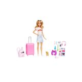 Mattel Games BARBIE SEYAHATTE BEBEĞİ VE AKSESUARLARI HJY-18 194735098125
