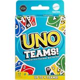 Mattel Games UNO Teams™ Kartlar Aile ve arkadaşlarla bir araya gelinen akşamlara, seyahatlere, kamplara ve partilere yönelik UNO Teams Kart Oyunu HXT58