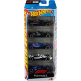 Mattel Hot Wheels Formula 1 5'li Araba Seti JLN11
