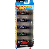 Mattel Hot Wheels Formula 1 Araba Seti 5li JGF58