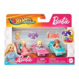 Mattel Hot Wheels Racerverse Barbie 3 Lü Araba Seti Jdg45