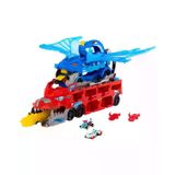 Mattel Hot Wheels Şekil Değiştiren Ejderha Taşıyıcı Tır Seti JBM72