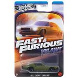 Mattel Hot Wheels Silver Series Fast ve Furious Villains 1973 Chevy Camaro JBY37
