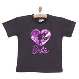 Mattel Kız Bebek Lisans Tişört Bisiklet Yaka Short Sleeve - Antrasit