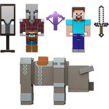 Mattel Minecraft Köy Baskını Oyun Seti JJT18