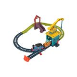 Mattel Orjinal Fisher Price Thomas ve Arkadaşları Carly ve Sandy Pilli Motorlu Oyun Seti Thomas HDY58