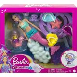 Mattel Oyuncak Barbie Dreamtopıa Deniz Kızı Bebek ve Çocuk Oyun Alanı HLC30