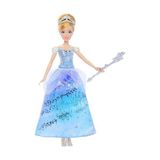 Mattel Prensesi Cinderella Sihirli Değnek Sallandığında Işıkları Yanan ve Sesler Çıkaran Elbisesi Ile, Filmden Ilham Alan Balo Elbiseli Cinderella, JBF94 - 0- Koyu Mavi - 0 - 1 Ay