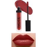Mattemoist Lipgloss Yarı Mat Saten Bitişli Likit Ruj 407 Notisme - Kırmızı
