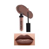 Mattemoist Lipgloss Yarı Mat Saten Bitişli Likit Ruj 414 Pinky Milk - Kahverengi