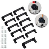 matterform Lego Speed Champions için Duvar Montajı (10'lu Paket + 1 Bonus) | 76*** Setlerle (2020 ve Sonrası) Uyumlu | McLaren Solus GT için Büyük Boy Dahil | Araba Modeli Teşhir Askısı ve Tutacağı