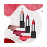 Mattever Lipstick 07 Whisper Talks Yarı Mat Bitişli Ruj, Nude - Siyah