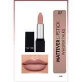 Mattever Lipstick Yarı Mat Saten Bitişli Ruj 07 Whisper Talks - Nude