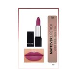 Mattever Lipstick Yarı Mat Saten Bitişli Ruj 10 Shocking Fuschia - Mor