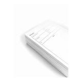 MattSa Reçete-100'er Yapraklı 5 Cilt-80gr/m² 1. Hamur Beyaz Kağıda Baskılı-üstten Tutkallı-koparılabilir-a5