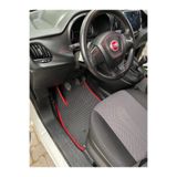 Mattvip Fiat Doblo Uyumlu D4 Panelvan(2+1) Için 2 Adet Ön Eva Paspas. Kişiye Özel Renkler.