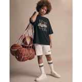 Matu Official Matu Kids Brooklyn - Nyc Baskılı Erkek Çocuk Şort T-Shirt Takım 4-14 Yaş - 4 - 5 Yaş - Siyah