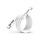 Matutech Type C to Type C Hızlı Şarj ve Data Transfer Özellikli Şarj Kablosu, 60 W Çift Taraflı USB C Kablo