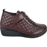Matzeliger MZG260 Bordo Kadın Günlük Rahat Bot