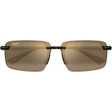 Maui Jim 0626S 005-10A 61-14 Erkek Güneş Gözlüğü - Kahverengi