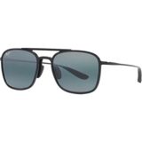 Maui Jim MJ 0447S 001 02 55 Polarize Pilot Siyah Kemik Erkek Güneş Gözlüğü
