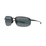 Maui Jim MJ 0456S 001 68 Aynalı Yastık Siyah Metal Erkek Güneş Gözlüğü