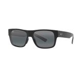 Maui Jim MJ 0873S 001 56 Kare Siyah Kemik Unisex Güneş Gözlüğü