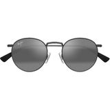 Maui Jim - MJ0667S 001(17A) 50 21 – Erkek Güneş Gözlüğü - Koyu Siyah