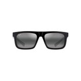 Maui Jim Unisex Opio güneş gözlükleri, Gri Opio Parlak Siyah, Ölçü Birimi