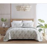 Maui Palm Koleksiyonu | Yatak Seti-% 100 Pamuk, Dönüşe Tabi, Uygun Yastık Ağaçları ile Hafif - Renkli - 100 x 100 cm