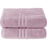 Maura Home Boheme %100 Pamuklu Lüks | 50x70cm | 2'li Banyo Paspası Seti | Gül Kurusu - 50 x 70 cm
