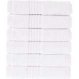Maura Home Tomurcuk %100 Pamuk 6'lı Mutfak Havlusu | 30x50 Cm | Beyaz - 30 x 50 cm