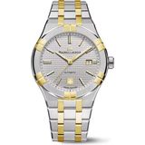 Maurice Lacroix Aikon Automatic Swiss Limitli Üretim 42 mm Otomatik Saat AI6008-PVY13-130-1 - Altın - Gümüş