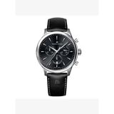 Maurice Lacroix ML-751038SS001330-2 Siyah Deri Erkek Kol Saati