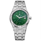 Maurice Lacroix ML-AI1108SS002630-1 Gri Yeşil Kol Saati