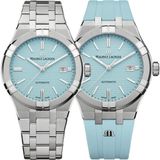 Maurice Lacroix ML-AI6008SS00F431-C Erkek Kol Saati ve Yedek Kordon - Metalik Gri