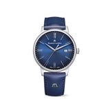 Maurice Lacroix Ml-el1118ss001410-4 Deri Erkek Kol Saati - Lacivert