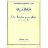 Maurice Vieux: 10 kılıf Sur Les aralıkları (viyola)