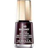 Mavala Mini Color 248 Burgundy Oje 5 ml - Yoğun Renkli Uzun Süre Kalıcı Parlak Oje