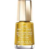 Mavala Mini Color Oje 970 Pretty Gold 5 ml - Yoğun Renkli Uzun Süre Kalıcı Parlak Oje