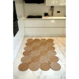 MaVaux Kopya - Blackthorn Dikdörtgen Jüt Siyah Kilim JütKırçıllı 100 x 100