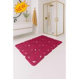 MaVaux Solena Jüt Hasır Dikdörtgen Şık Kilim Halı Paspas Yolluk Evinizi Şımartın Tarzınızı Yansıtın FUŞYA 100 x 200