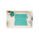 MaVaux VNDK Jüt, Hasır, Banyo Paspas Takımı, Banyo Sepet Takımı, Paspas Takımı Klozet Takımı Bath Set Turkuaz 50 x 80
