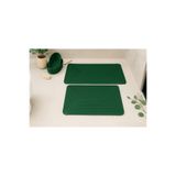 MaVaux VNDK Jüt, Hasır, Banyo Paspas Takımı, Banyo Sepet Takımı, Paspas Takımı Klozet Takımı Bath Set Yeşil 50 x 80