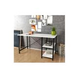Mavera Home 120 Cm Metal Çalışma Masası Ofis Bilgisayar Laptop Masası 120 Beyaz 73 Cm 60 Cm Metal