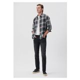 Mavi 0020218775 Koyu Gri Hunter Pamuklu Rahat Kesim Düz Paça Jeans Erkek Kot Pantolon