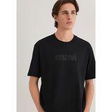 Mavi 0611807-900 Siyah Erkek T-shirt
