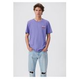 Mavi 066841-34637 Mavi Jeans Baskılı Mor Erkek T-Shirt