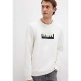 Mavi 0S10203 Logo Baskılı Erkek Kapüşonlu Sweatshirt