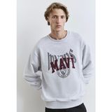 Mavi 0S10389-82498 Gri-Kar Melanj Erkek Sweatshirt